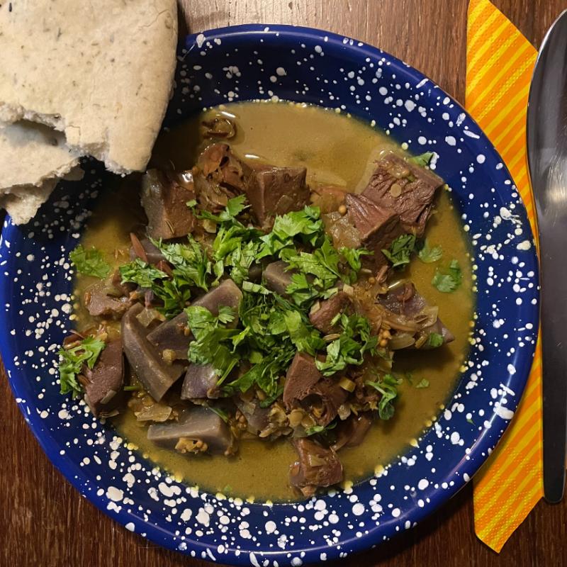 Südindisches Curry mit Jackfrucht